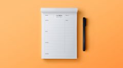 printed order pad